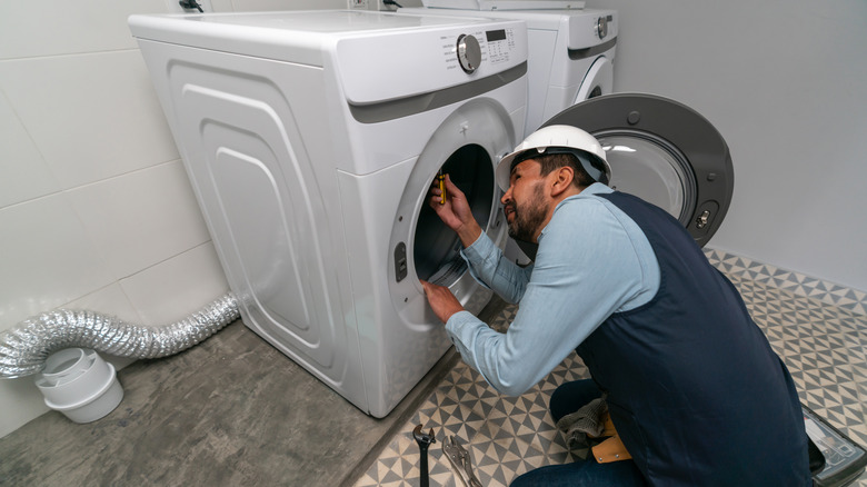 Lake Elsinore washer- dryer installation